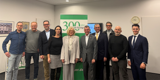 Die FDP Hanau zu Besuch beim Hanauer Anzeiger (Foto: HA)