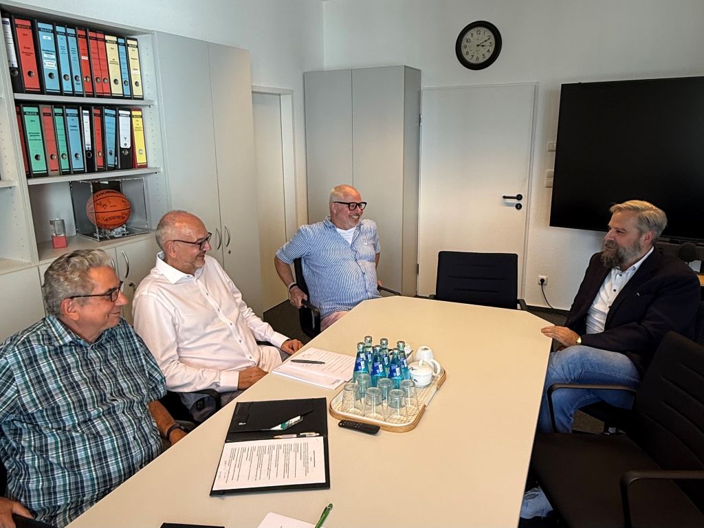 V.l.: Dr. Thomas Göbel, Dr. Michael Heinrich, Michael Truckenbrot, Thorsten Wünschmann (Foto: Sebastian Bach)